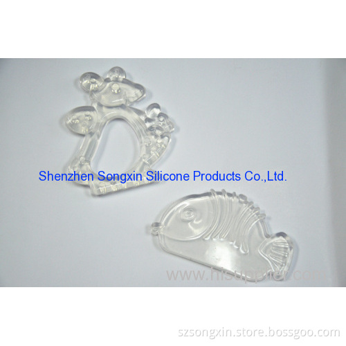 Factory Direct Supply 100% Liquid Silicone Baby Teether 